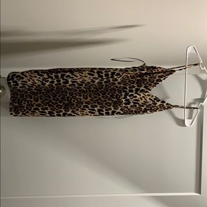 Cheetah mini dress